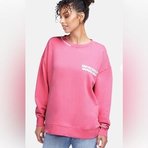 Wildfox Emotionally Unavailable Roadtrip Sweatshirt | Aurora Pink